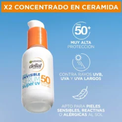 Delial Serum Invisible Super UV SPF50 Protetor Diário Sensação Ligeira
