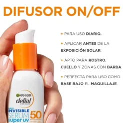 Delial Serum Invisible Super UV SPF50 Protetor Diário Sensação Ligeira