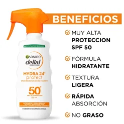 Delial Spray Protetor Solar Hydra 24 Proteção muito Alta