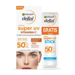 Delial Super UV Vitamina C FPS50+ Creme Facial + stick de oferta