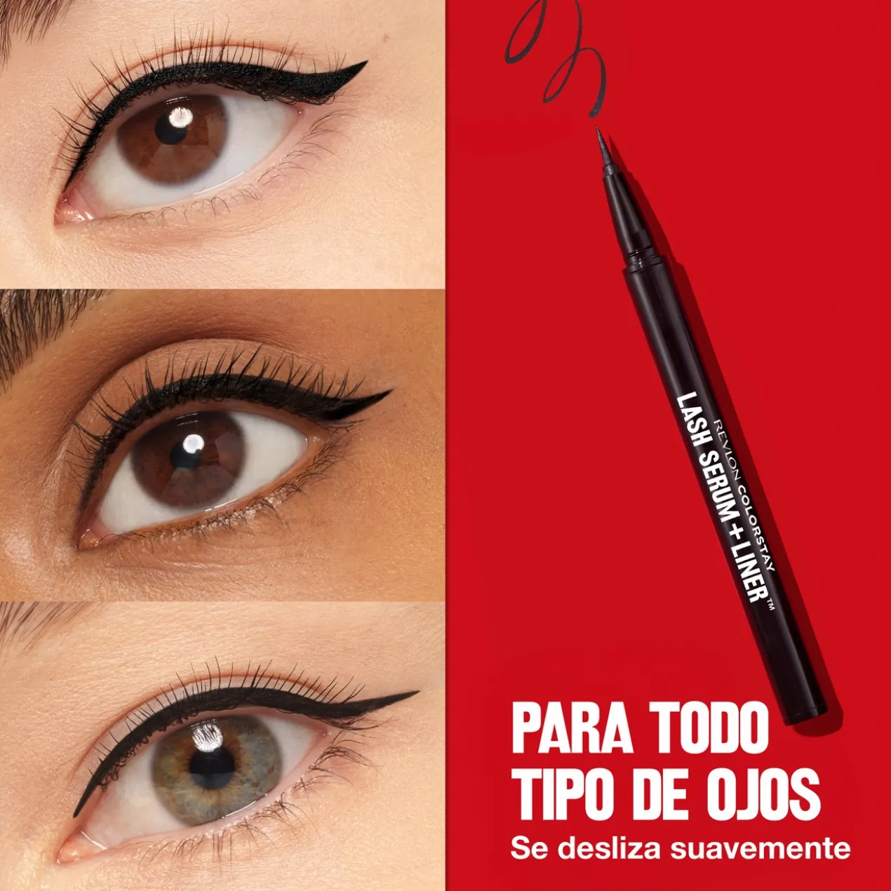 Delineador de Olhos Líquido ColorStay Lash Serum + Liner