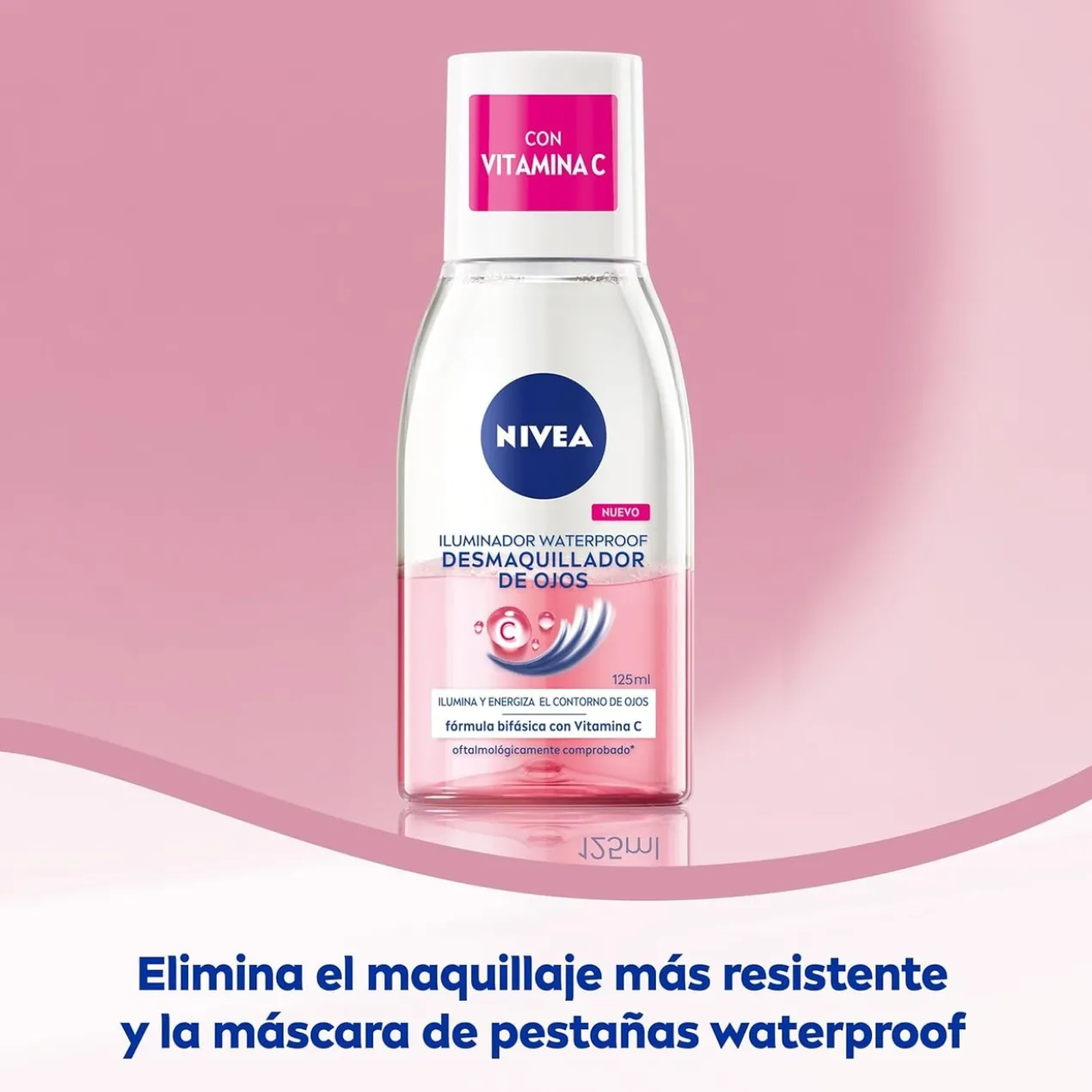 Desmaquilhante Bifásico de Olhos Iluminador com Vitamina C