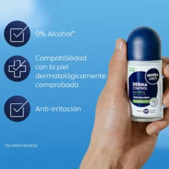 Desodorizante Antitranspirante Roll-On Derma Control Sensitive