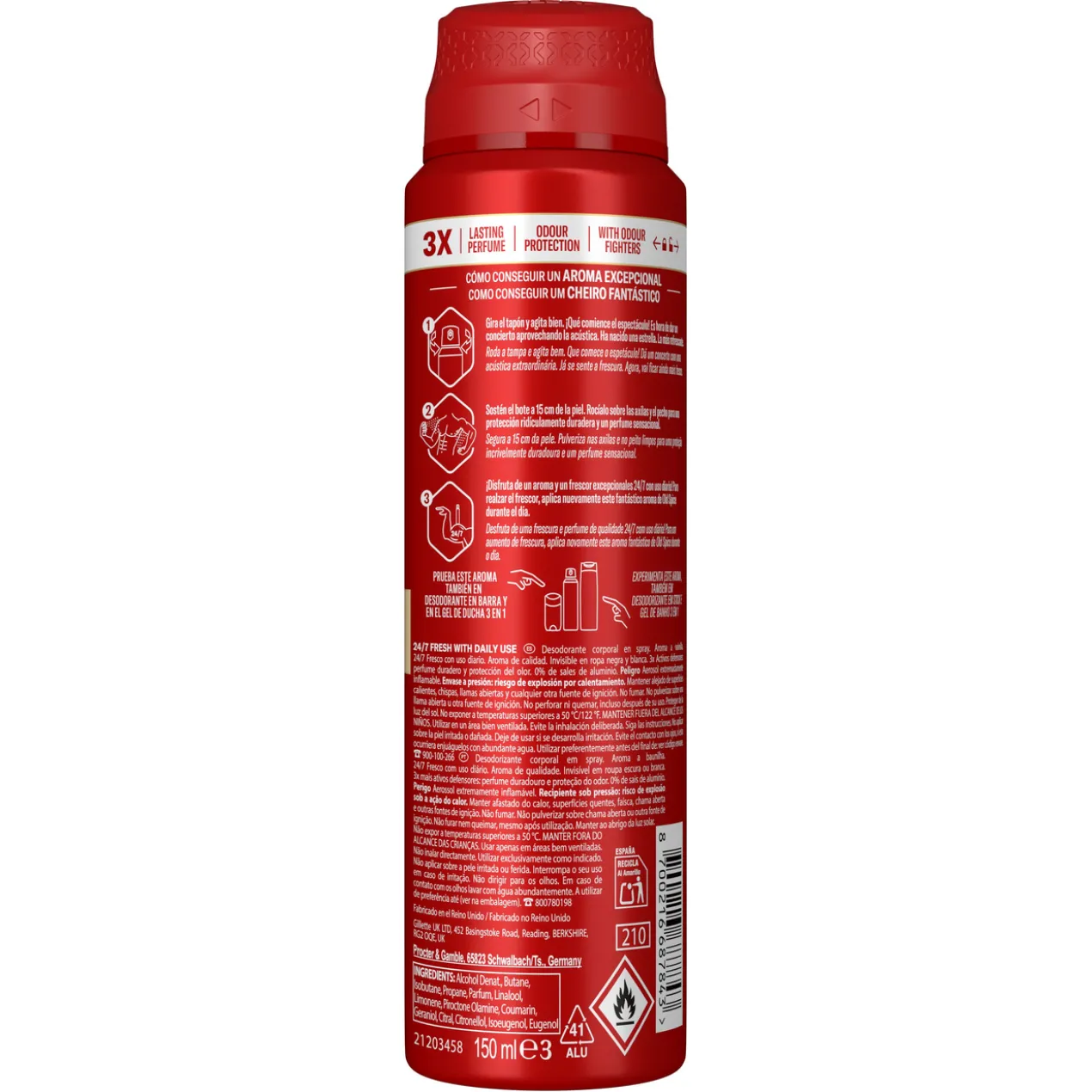 Desodorizante em Spray Epic Legend