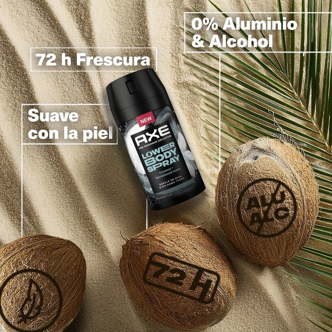 Desodorizante para Zona Íntima Coconut