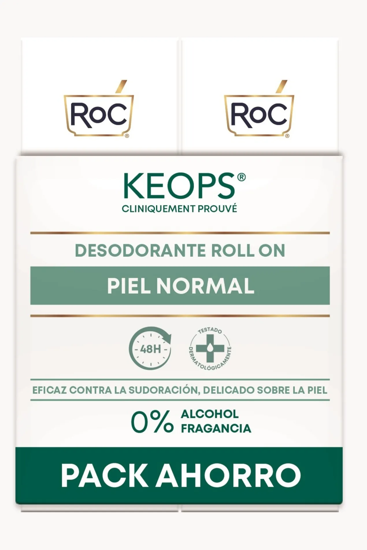 Desodorizante Roll-On Duplo Keops