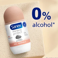 Desodorizante Roll-On Natur Protect Pele Sensível 24H com Pedra de Alúmen