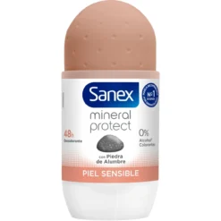 Desodorizante Roll-On Natur Protect Pele Sensível 24H com Pedra de Alúmen