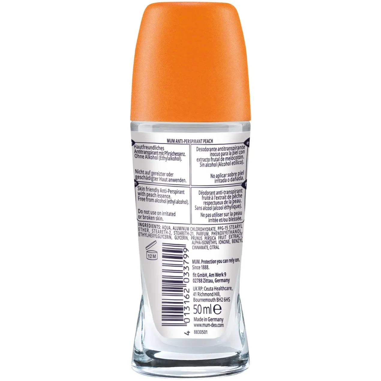 Desodorizante Roll-on Pêssego