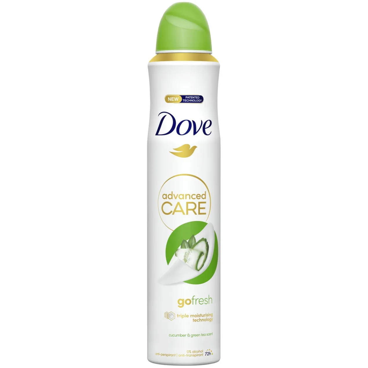 Desodorizante Spray Antitranspirante Advanced Care Pepino