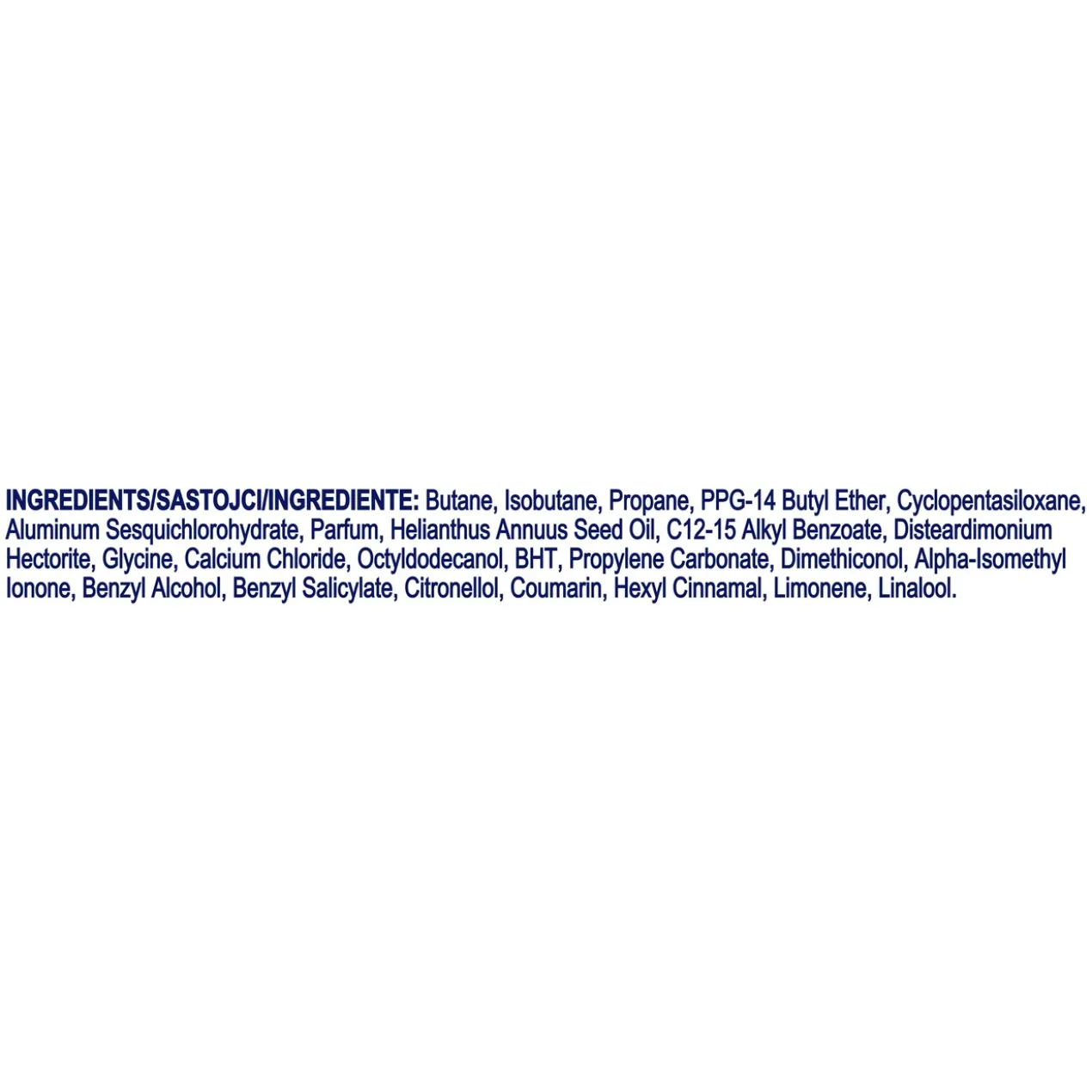 Desodorizante Spray Antitranspirante Advanced Care Pepino