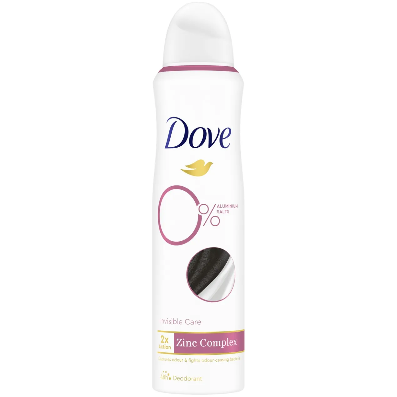 Desodorizante Spray 0% Sais de Alumínio Invisible Care