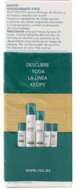 Desodorizante Stick Keops Peles Normais