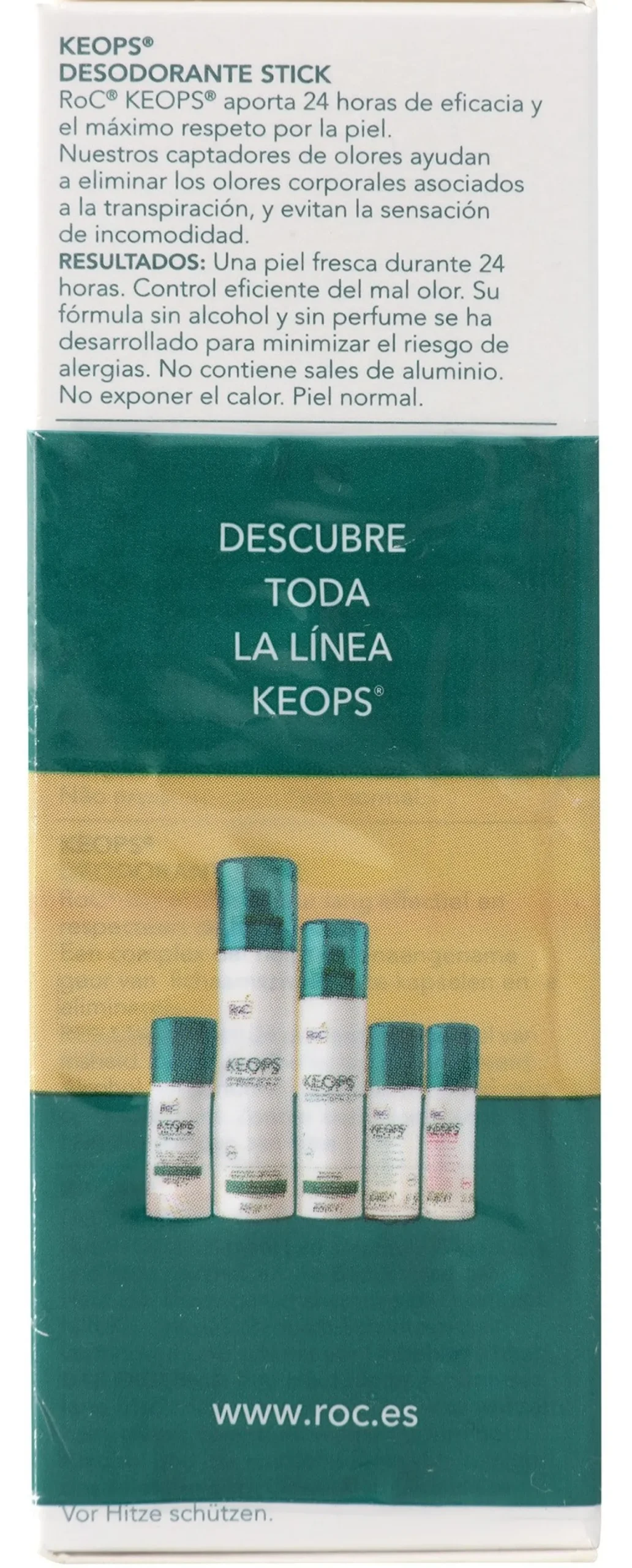 Desodorizante Stick Keops Peles Normais
