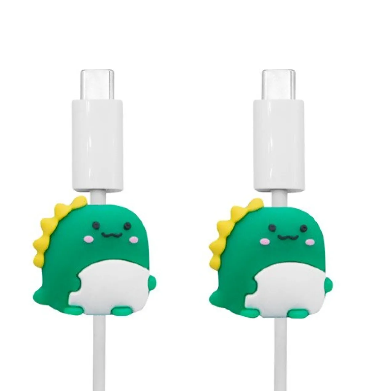Dino Set 2 Protetores de Cabo