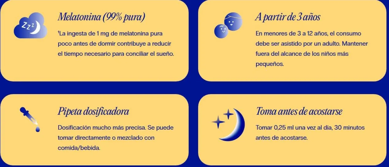 DormiNatur Gotas Melatonina Para Crianças Sabor Baunilha