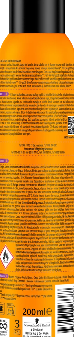 Dry Shampoo Fresh It Up Champô a Seco Textura Extra