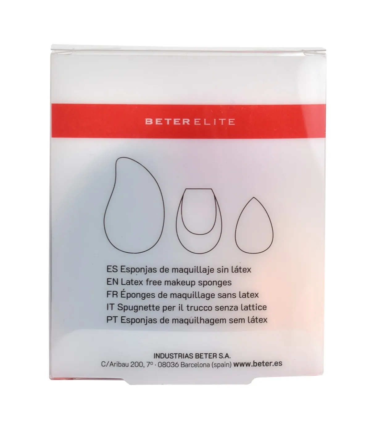 Elite Conjunto de Esponjas de Maquilhagem sem Látex