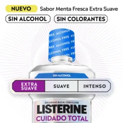 Elixir Bucal Cuidado Total Extra Suave
