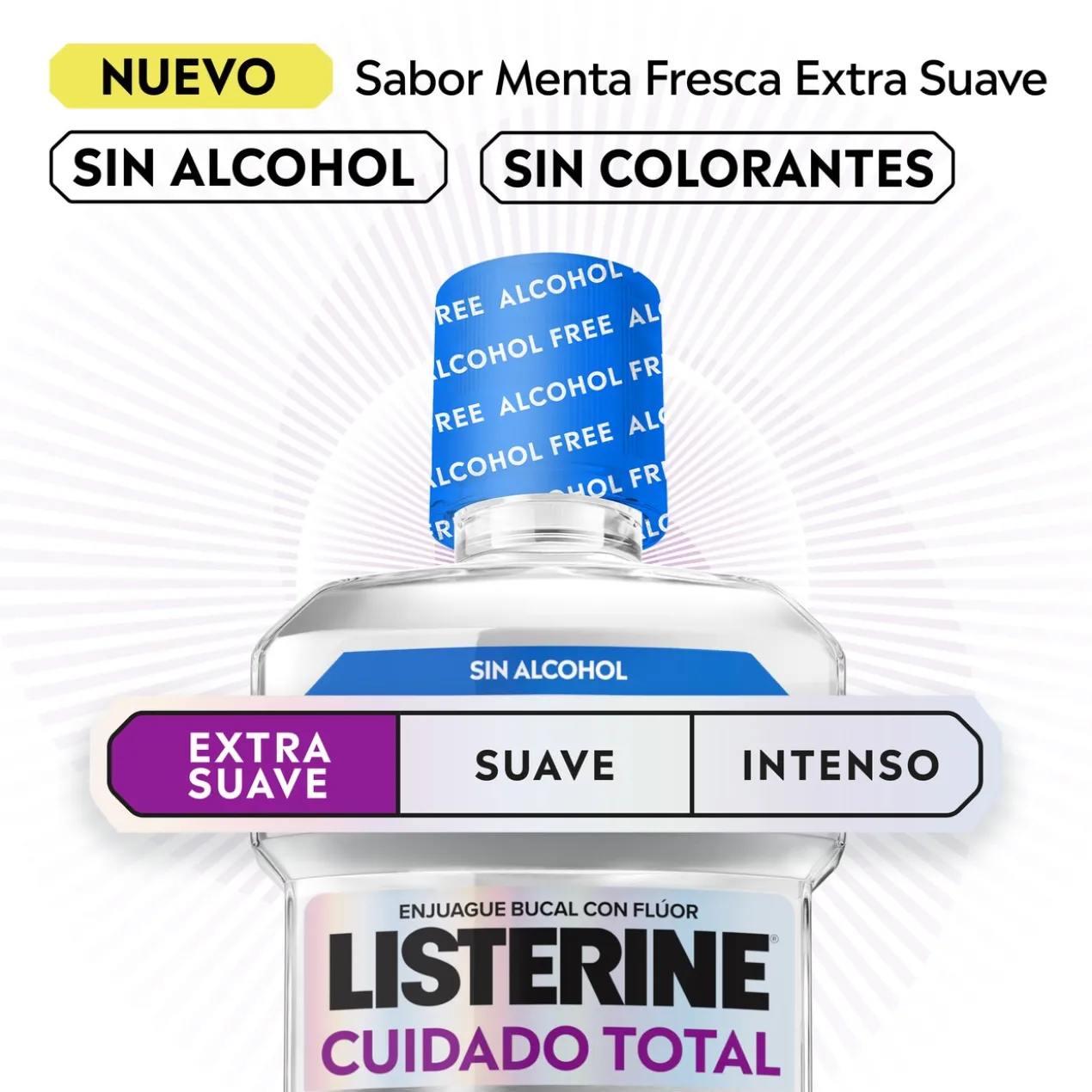 Elixir Bucal Cuidado Total Extra Suave