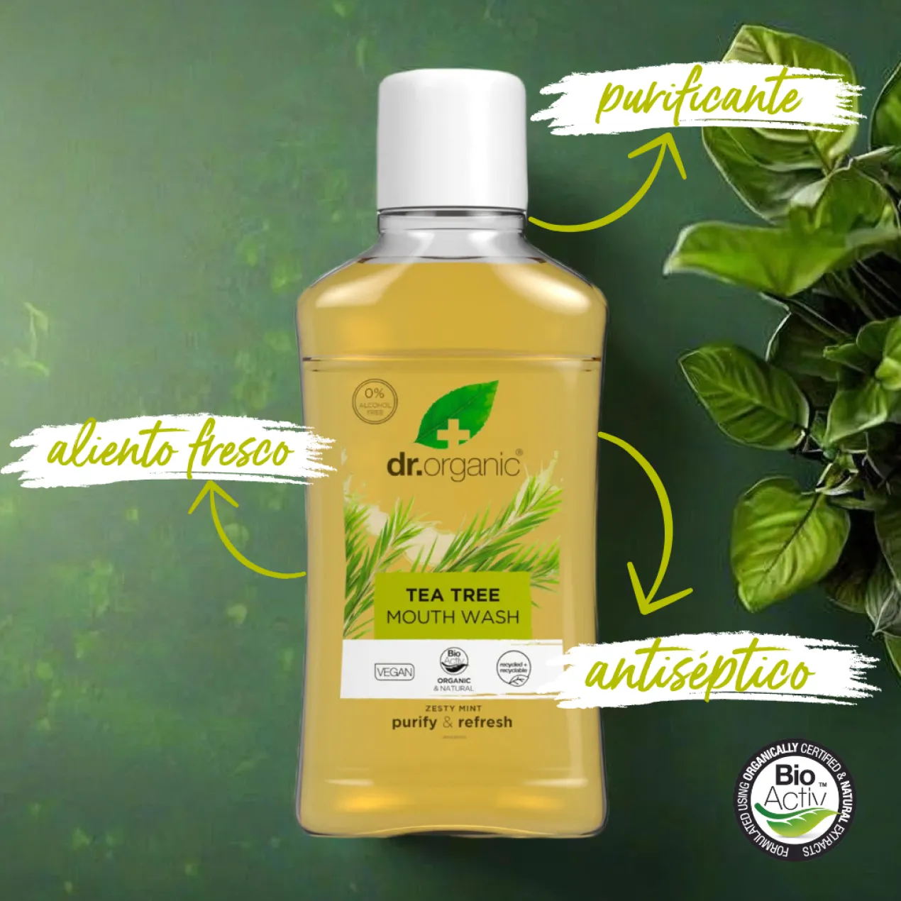 Elixir Bucal da Árvore do Chá