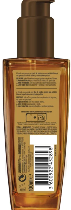 ELVIVE Óleo Extraordinário Cabelo Seco
