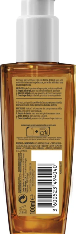 ELVIVE Óleo Extraordinário de Coco