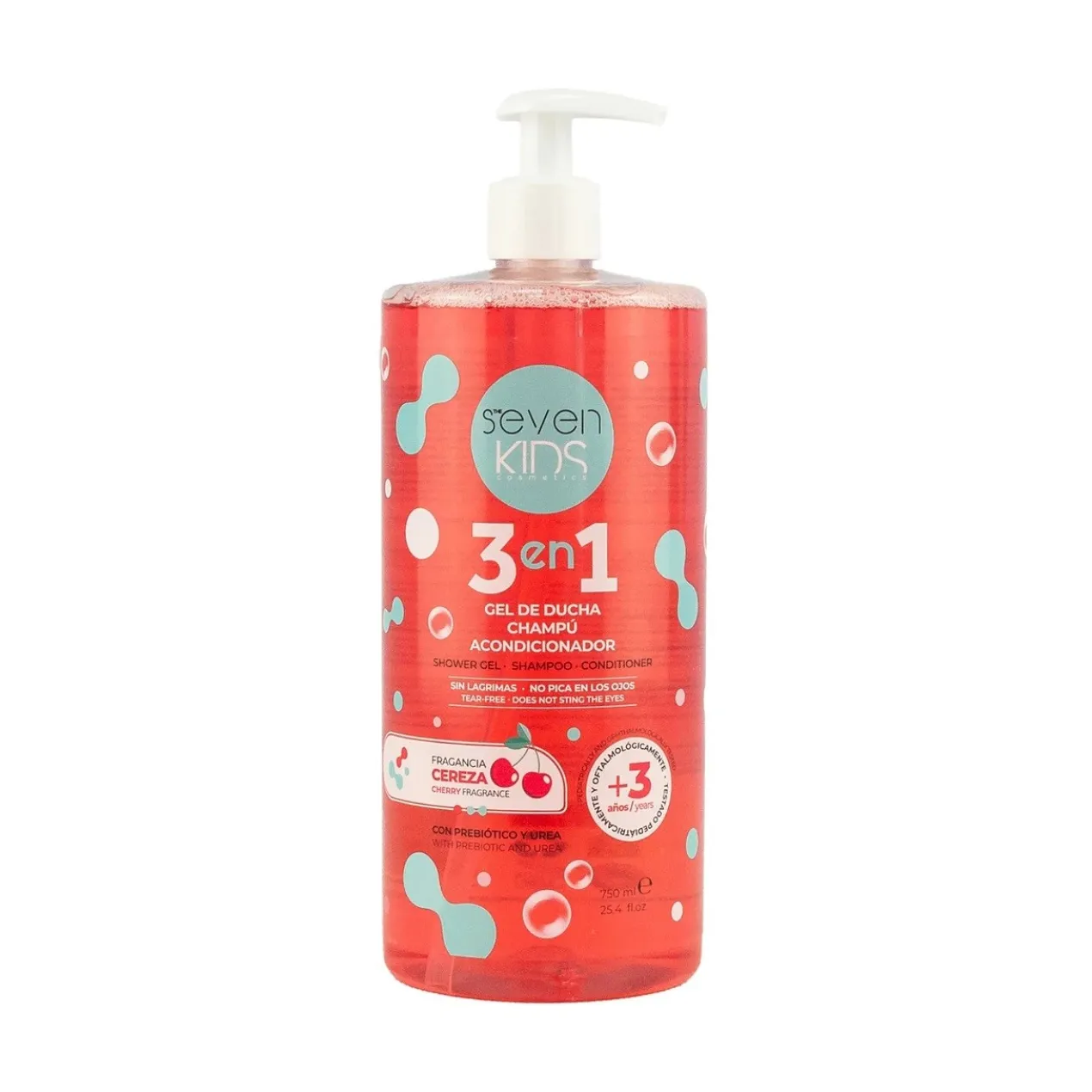 3 em 1 Gel de Banho + Champô + Condicionador