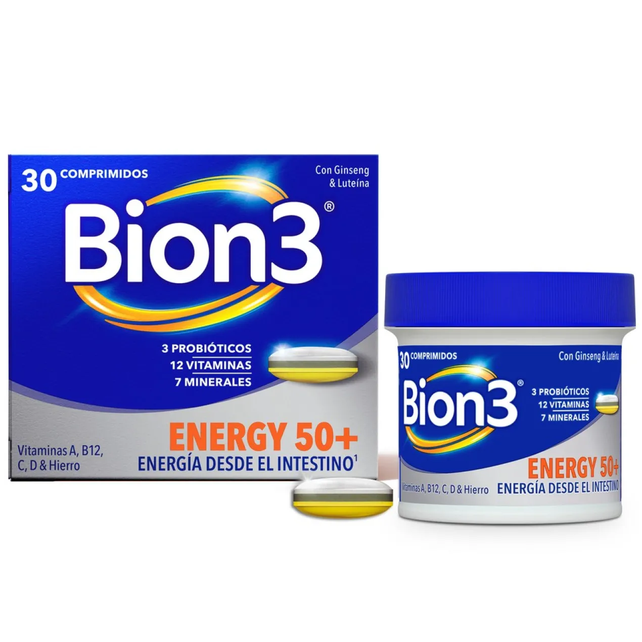 Energy 50+ Comprimidos