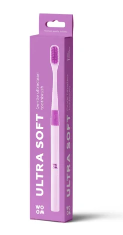 Escova De Dentes Rosa Ultra Suave