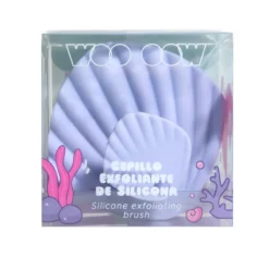 Escova Esfoliante de Silicone Shell