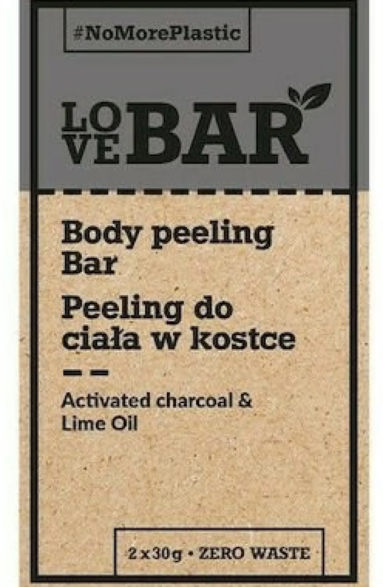 Esfoliante Corporal com Carvão Ativado e Óleo de Limão