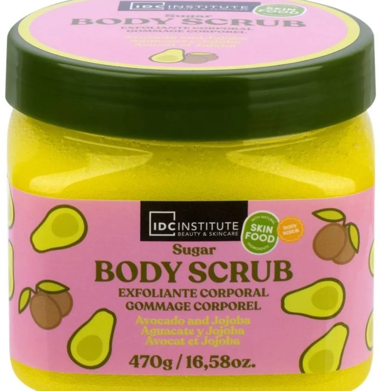 Esfoliante Corporal de Abacate e Jojoba