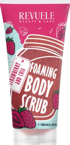 Esfoliante Corporal de Morango & Chia Foaming Body Scrub