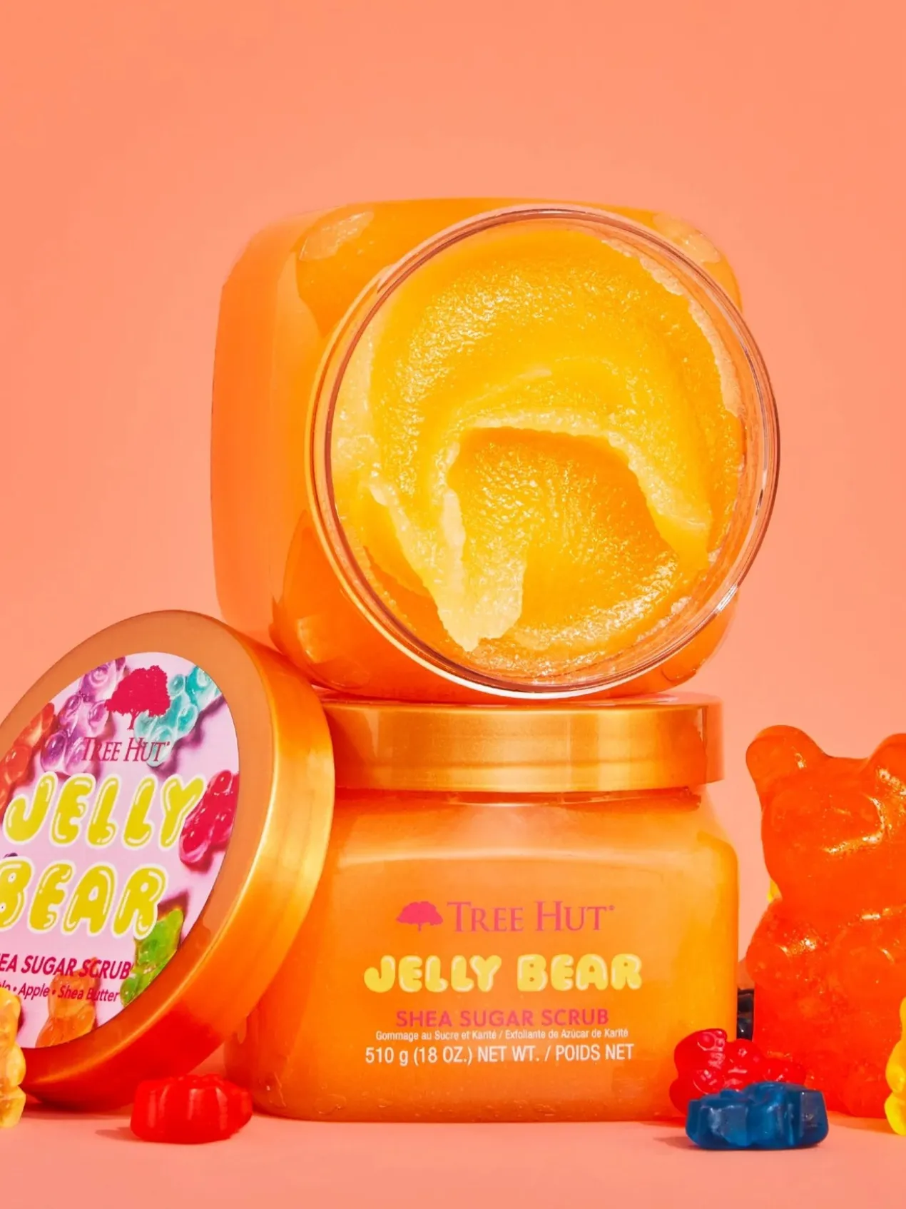 Esfoliante de Açúcar de Karité Jelly Bear