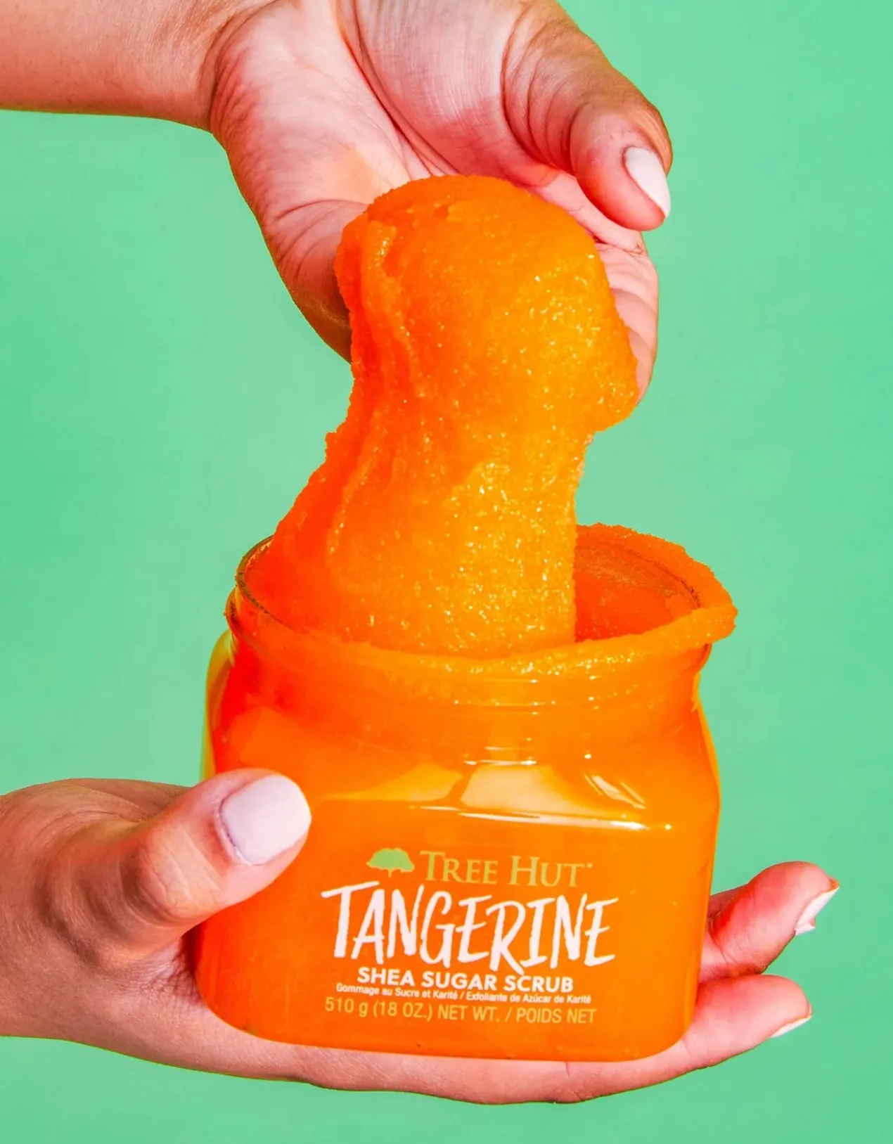 Esfoliante de Açúcar de Karité Tangerina