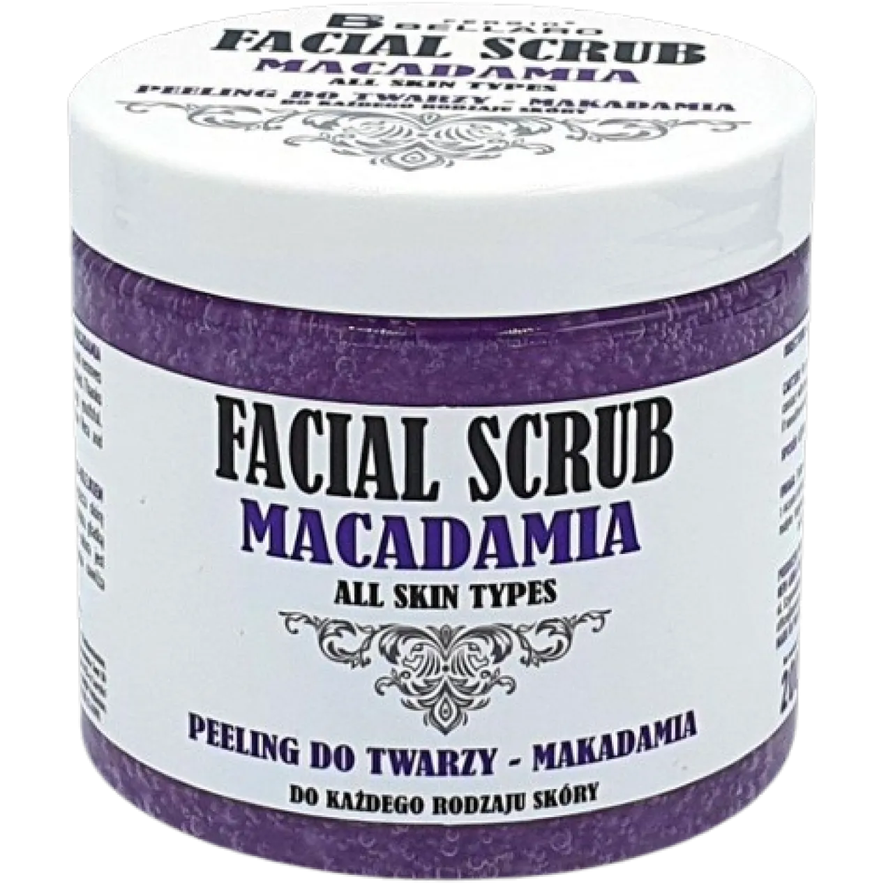 Esfoliante Facial Óleo de Macadâmia