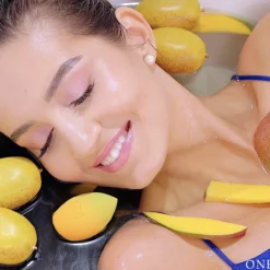 Esponja de Maquilhagem com Pó Natural de Manga