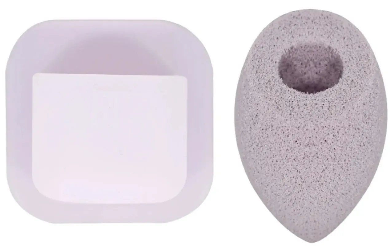 Esponja Miracle Cleansing Sponge + Stick & Store Sponge Keeper