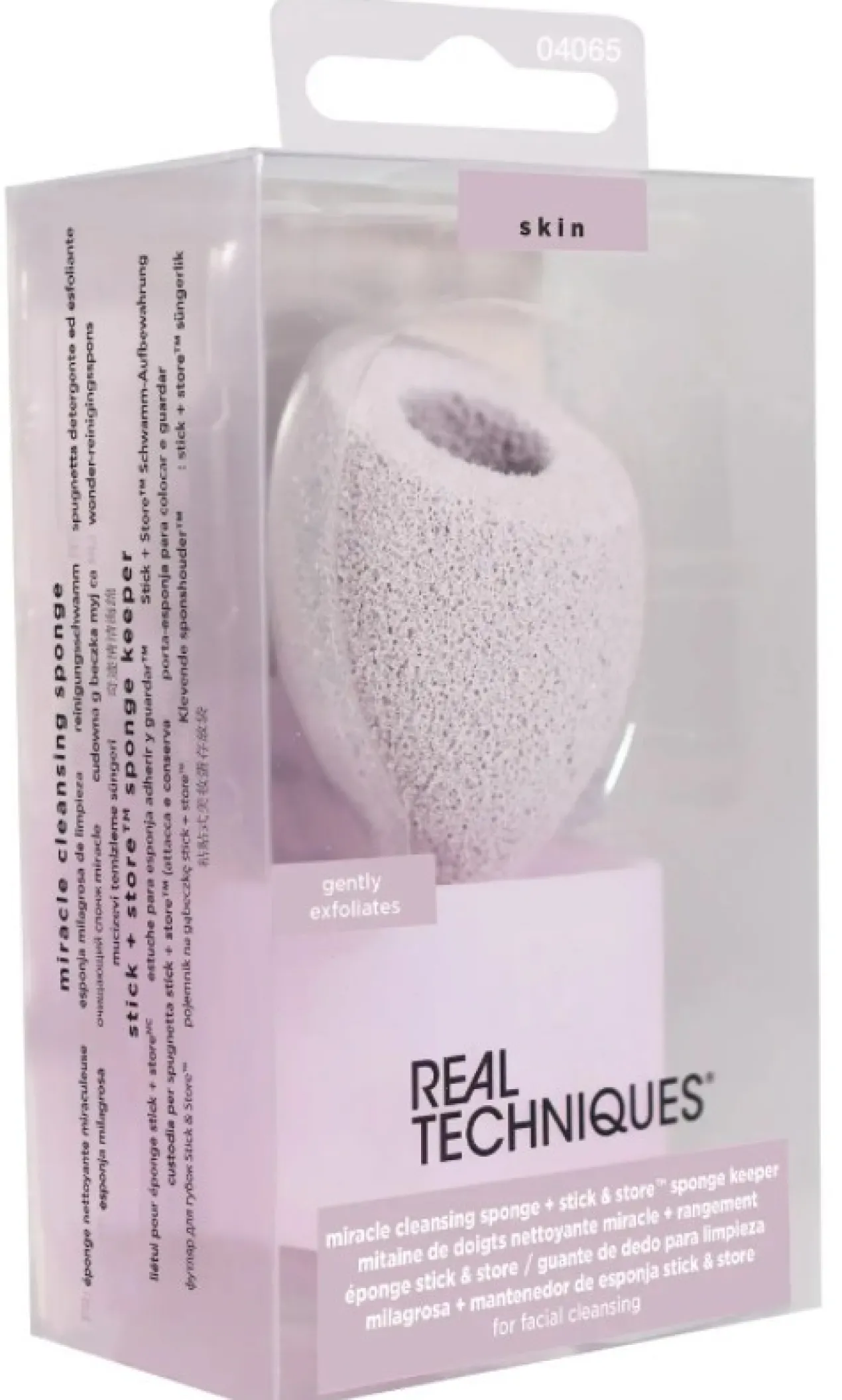 Esponja Miracle Cleansing Sponge + Stick & Store Sponge Keeper