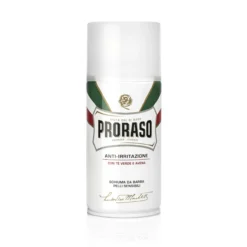Espuma de Barbear Pele Sensível Chá e Aveia