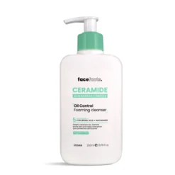 Espuma de limpeza com ceramidas para controlo da oleosidade