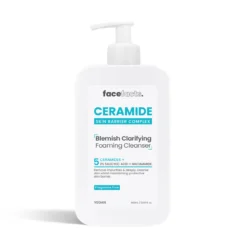 Espuma de limpeza com ceramidas anti-imperfeições