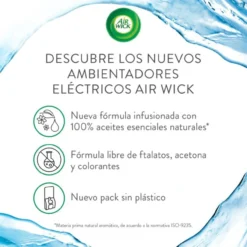 Essentials Oils Ambientador Elétrico Nenuco Difusor Elétrico e Recarga