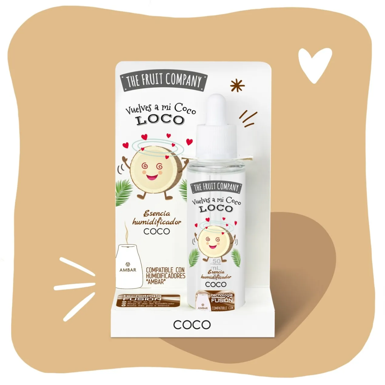 Essência Fusion Coco Humidificador