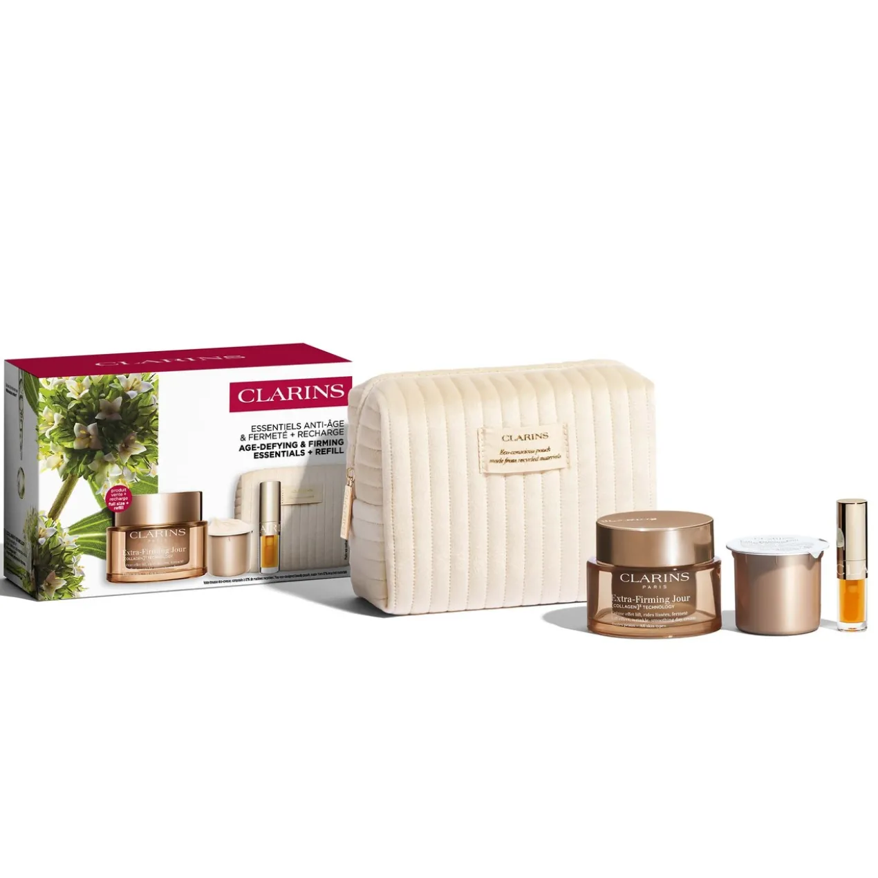 Estojo Extra Firming + Lip Comfort + Recarga
