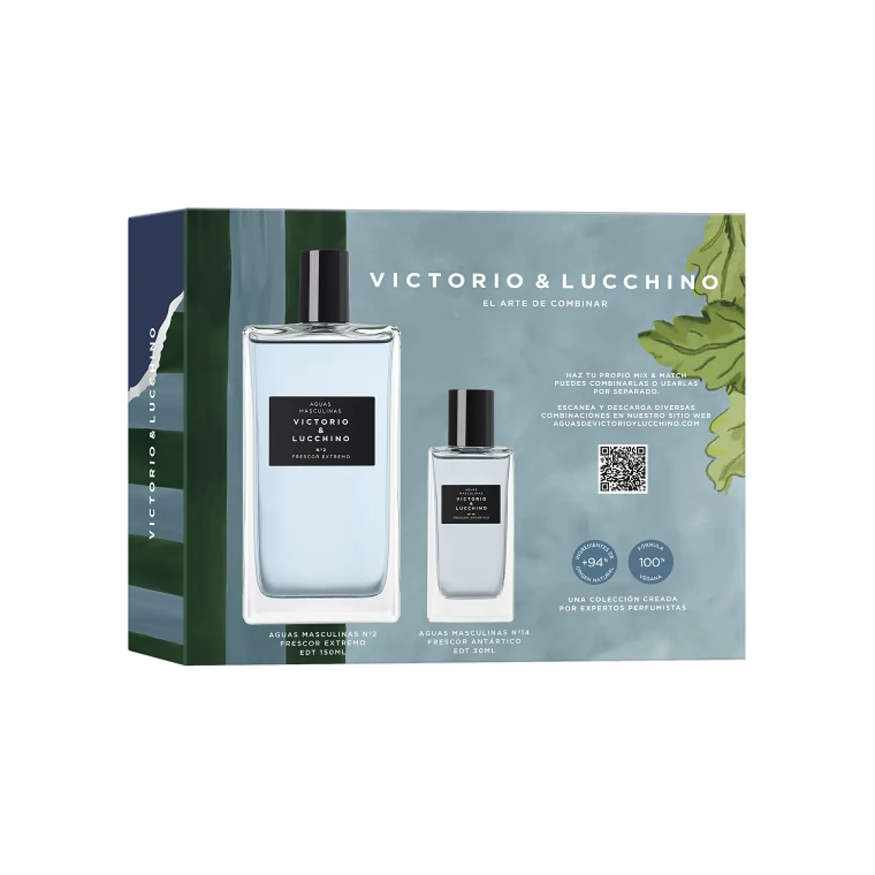 Estojo Águas Masculinas Nº2 + Nº14 Eau de Parfum