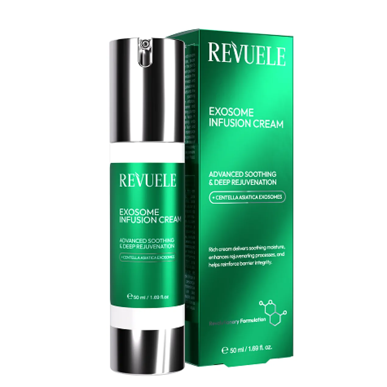 Exosome Infusion Creme Regenerador com Exossomas de Centella Asiática