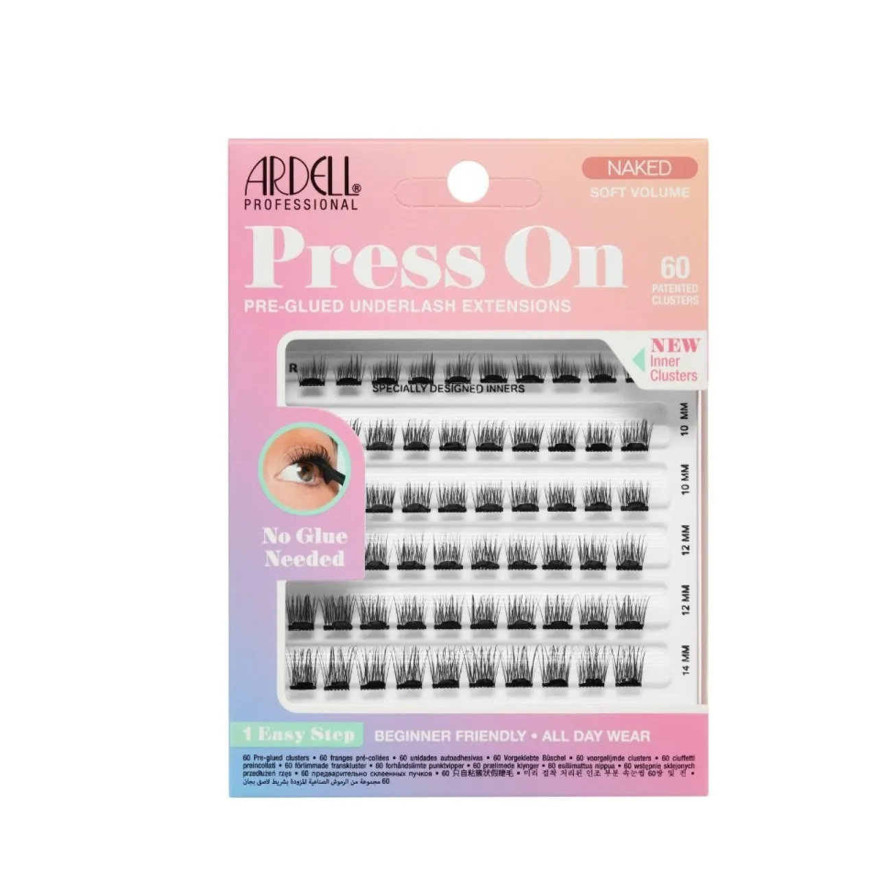 Extensões de Pestanas Press On Naked Soft Volume