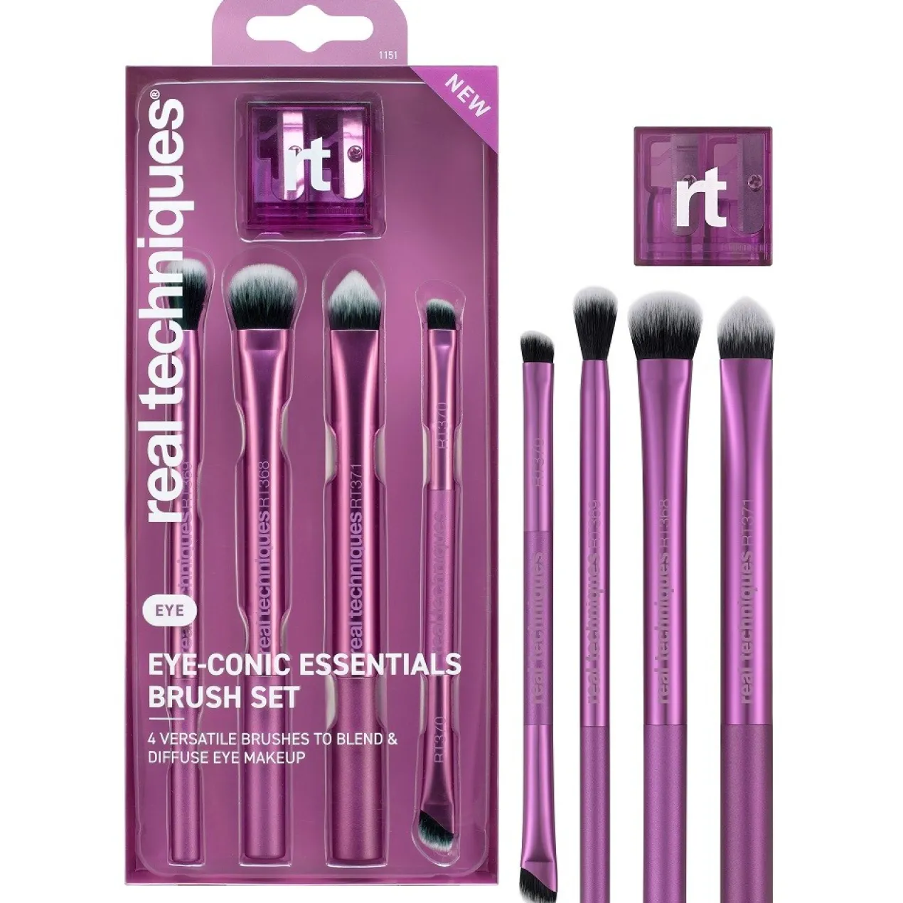 Eye-Conic Essentials Conjunto de 5 Pincéis